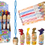 Baloane de săpun cu motiv de dinozauri 34 cm – culori diverse