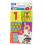 Cuburi din spumă moale Playgro - set de 6 bucăți