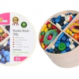 Mărgele din lemn Viga pentru creație