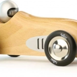 Vilac mașină de curse istorică din lemn natural