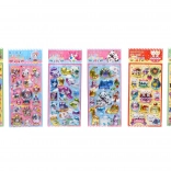 Autocolante luminoase 10 × 22 cm, mix de modele