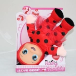 Păpușă Bambolina buburuză 36 cm