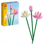 LEGO flori de lotus set decorativ de construcție