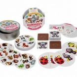 Joaca lui Kubík cu animăluțe – joc de cărți 3 în 1