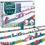Joc domino colorat cu mecanism de bile
