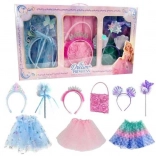 Set pentru fetițe cu accesorii și fustițe 3‑în‑1