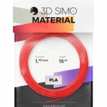 filament PLA pro pentru pixuri și imprimante 3D 1,75 mm, mix de culori 15 m
