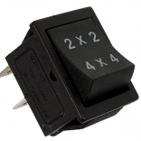 Comutator cu buton 2×2 4×4, 2 poli