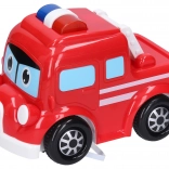 Mașină de pompieri cu efecte 15 cm