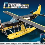 Set de construcție avion 739 piese