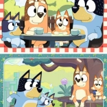 Puzzle pliabil Bluey la Picnic 2x12