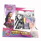 Geantă de colorat City – geantă creativă pentru copii de colorat