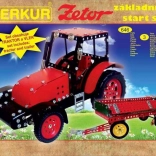 Set de construcție MERKUR tractor ZETOR – set de bază