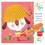 DJECO Set creativ cu plastilină Coafuri