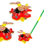 Elicopter jucărie vesel cu tijă