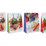 Pungă cadou L 32 × 44 × 11 cm – mix de motive pentru tot anul