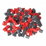 Set creativ pentru acoperișuri roșii și gri închis