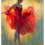 Mozaic de diamante - Baletistă