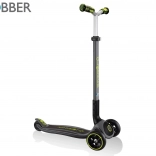 Trotinetă pentru copii GLOBBER Master Prime Black Lime Green