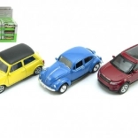 Mini mașinuță metalică Welly 7 cm – mix de modele