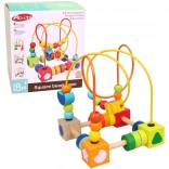 Labirint motric din lemn pentru copii