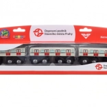 Set de tren de lemn Metro