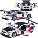 Model metalic BMW M6 GT3 1:32 cu lumină și sunet