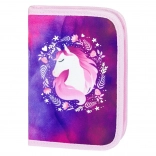 Penar școlar cu un etaj cu motiv de cal