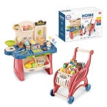 Supermarket Woopie cu Cărucior și Accesorii