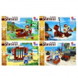 set de construcție pirați – 4 variante