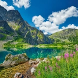 Puzzle Negru Staw pod Rysy, Tatra 500 piese