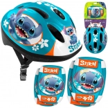 Set de protecție cu cască ajustabilă și protecții Disney STITCH