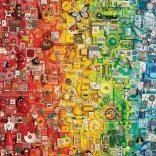 Puzzle COBBLE HILL Curcubeu 2000 piese