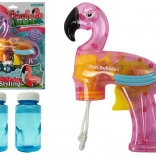 Pistol cu bule Flamingo roz