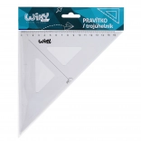 Echer de desen transparent 15 cm