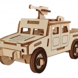 Puzzle 3D din lemn vehicul militar