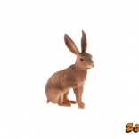 Figurină din plastic – iepure de câmp, 6 cm