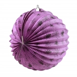 Lampion de Halloween cu motiv de păianjeni 25 cm