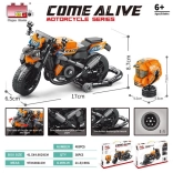 Set portocaliu de cuburi pentru motociclete 403 piese