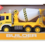 Betonieră auto pentru copii cu baterii, lumini și sunete