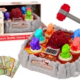 Joc de Îndemânare Dinozauri cu Vulcan Fumegând, Lumină și Sunete