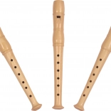 Flaut din lemn pentru copii 20 cm Goki