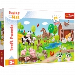 Puzzle 24 maxi BOBASKI ȘI ANIMALE Trefl