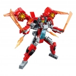Qman Flame Blade Raider – set de construcție robot și avion de vânătoare 2‑în‑1