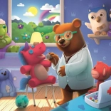 Ravensburger puzzle Ambulanța de pluș 35 piese