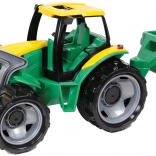 Tractor din plastic cu încărcător frontal și remorcă 90 cm