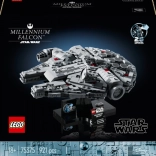 Lego Star Wars 75375 Șoimul Millennium – model de colecție pentru adulți