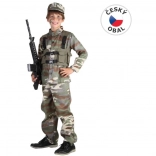 Costum de carnaval soldat pentru copii