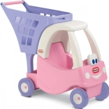 Little Tikes Princess Cozy Coupe cărucior de cumpărături