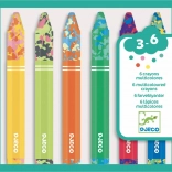DJECO Creioane cerate curcubeu